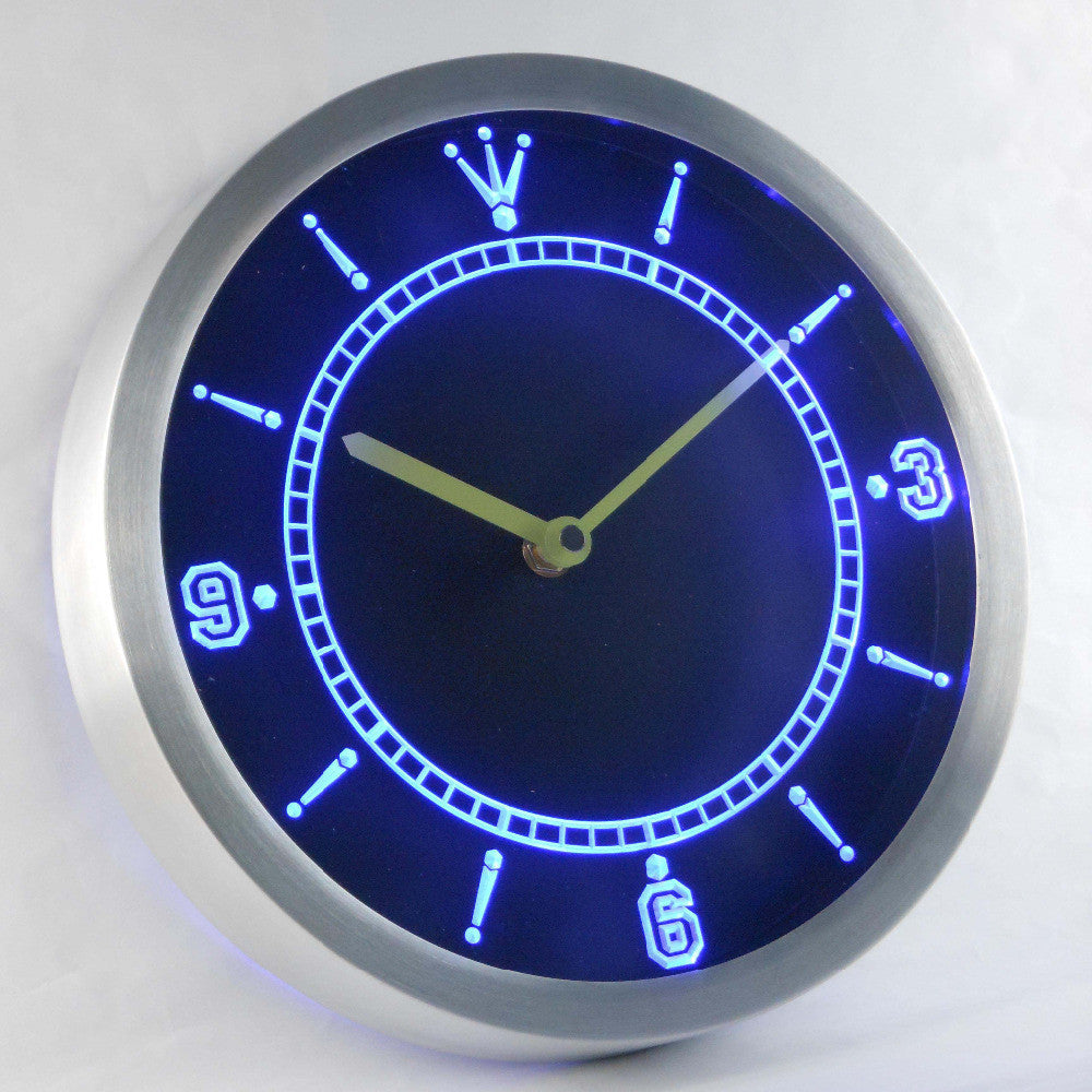 clock neon clocks led own signs tm nc safespecial canvas