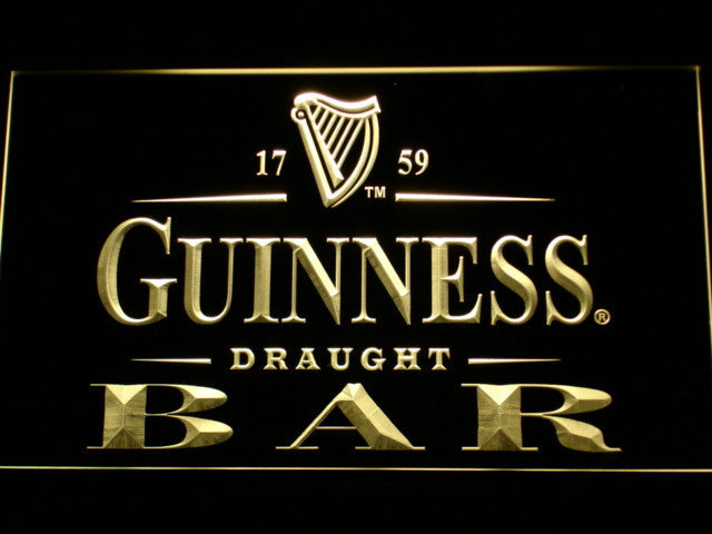 Guinness Draught Bar LED Neon Sign