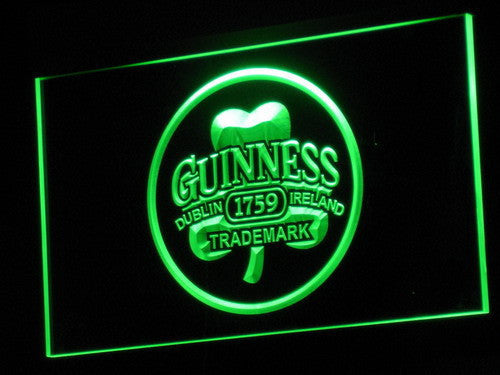 Guinness Irlande dirigé le signe du néon