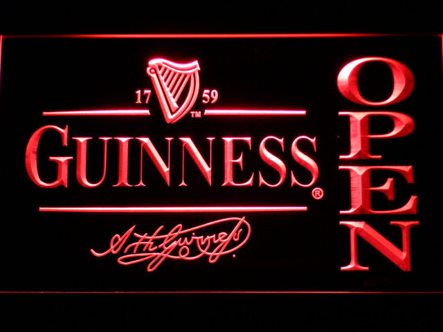 Signature Guinness Open LED Neon Sign