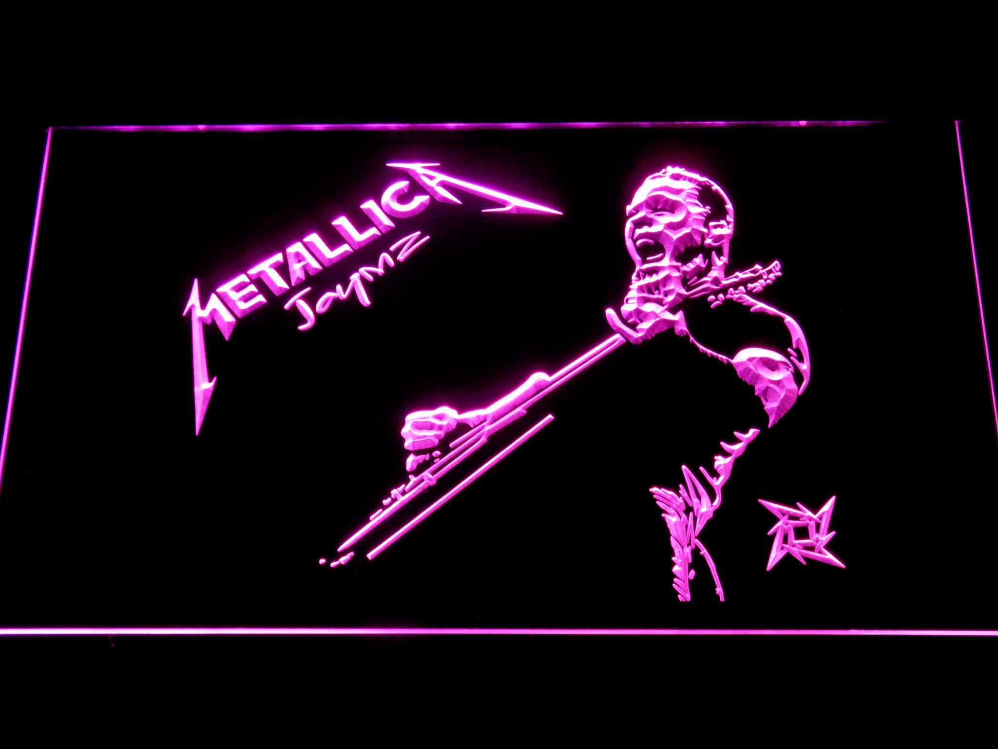 Metallica James Hetfield LED Neon Sign | SafeSpecial