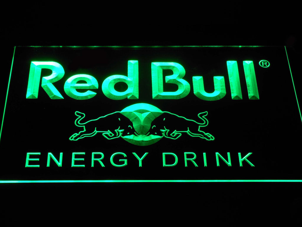 Red Bull Energy Drink Led Neon Sign Safespecial