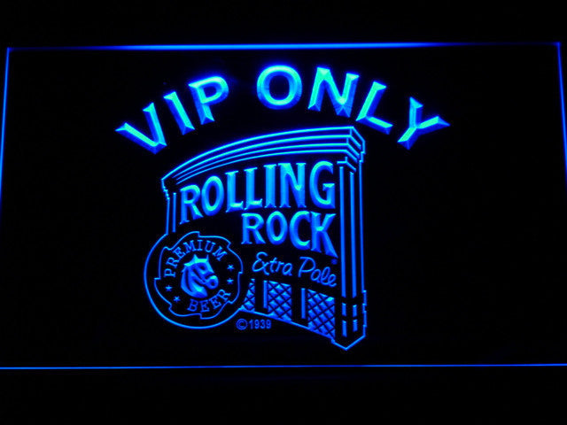 Rolling Rock VIP Seulement LED Neon Sign