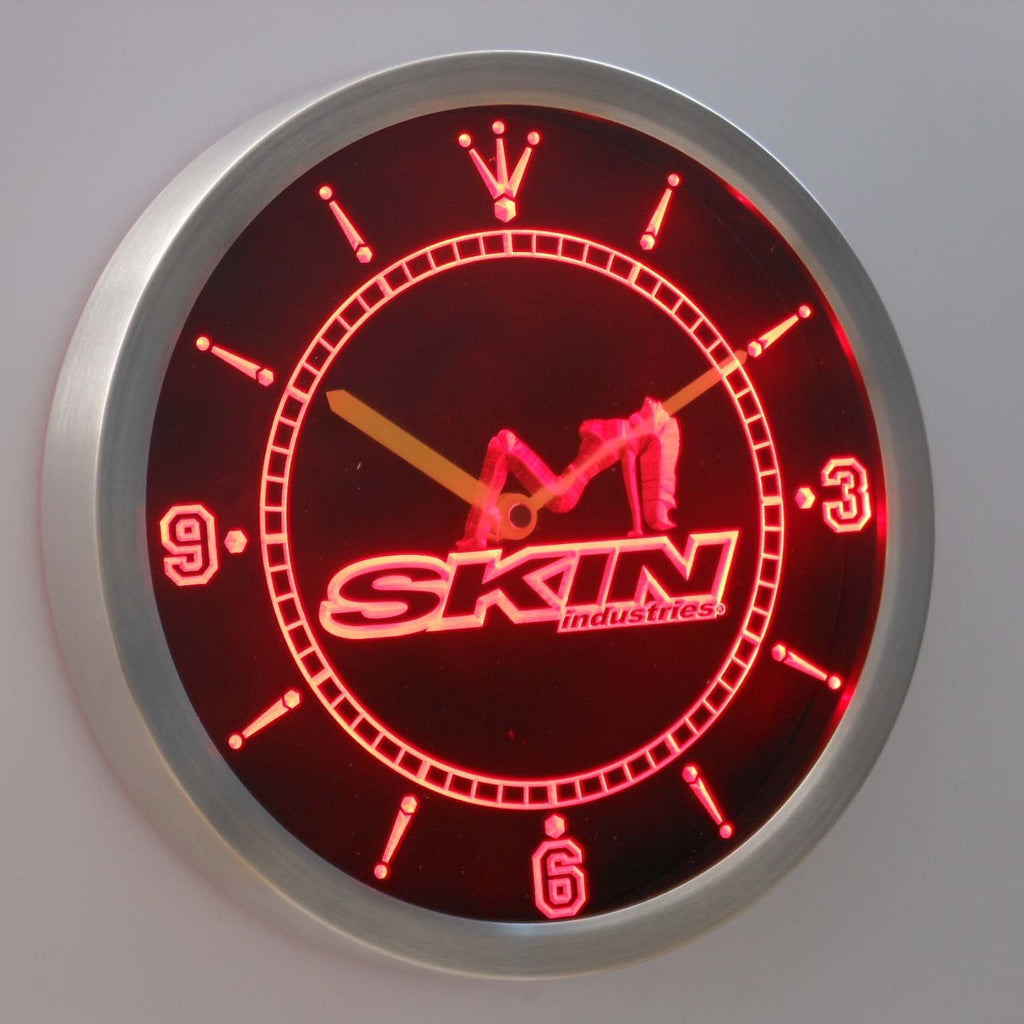 Skin Industries 1 LED Neon Wall Clock | SafeSpecial