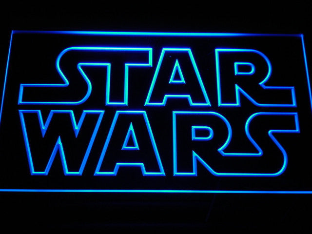 Star Wars Outline LED Neon Sign | SafeSpecial