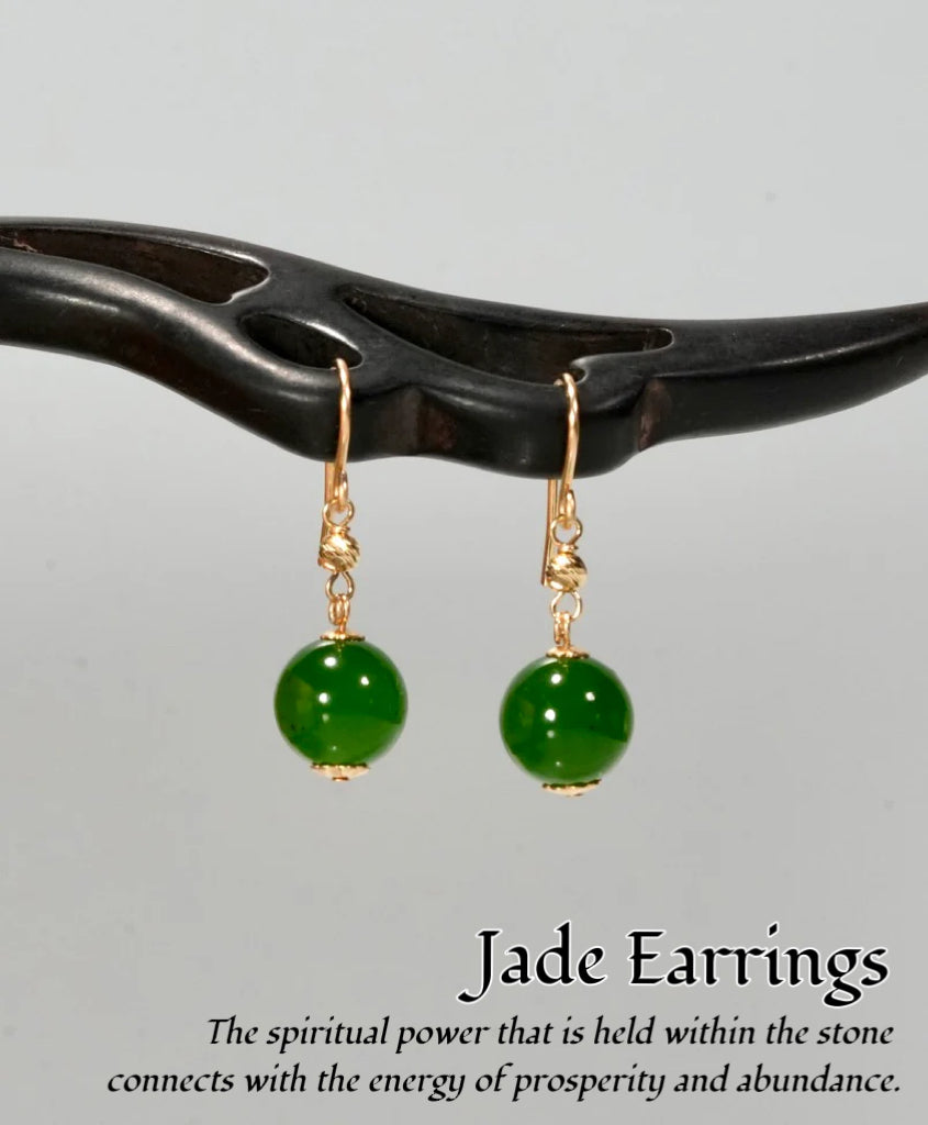 Jade Earrings