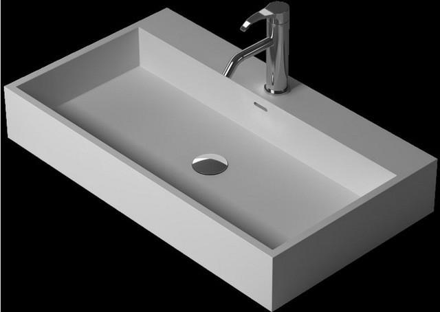 Bathroom Corian Undercounter Wash Sink Solid Surface Stone Wash Basin Artificial Stone Laundry Sink Rs38344