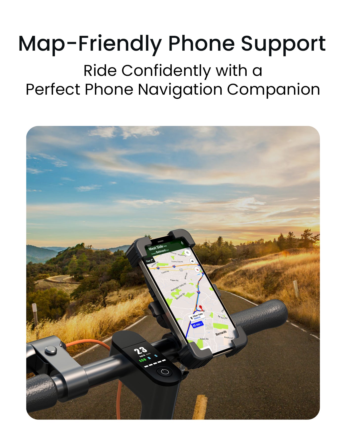 Portronics Mobike III Bike phone holder perfect for Navigation