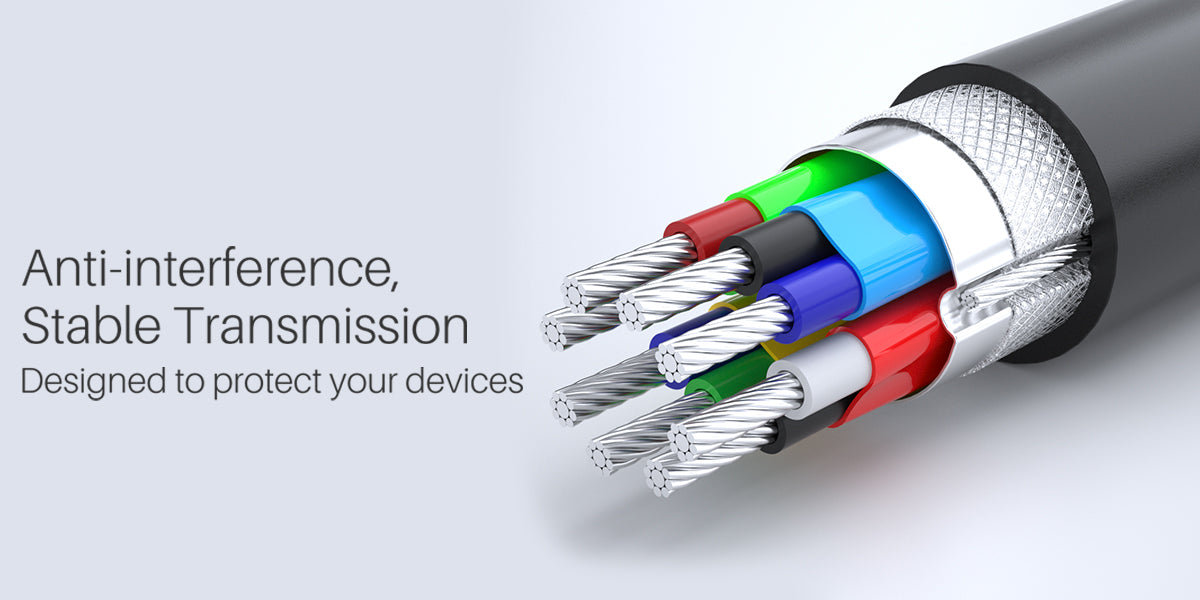 Anti-interference portronics Mport 4A USB hub