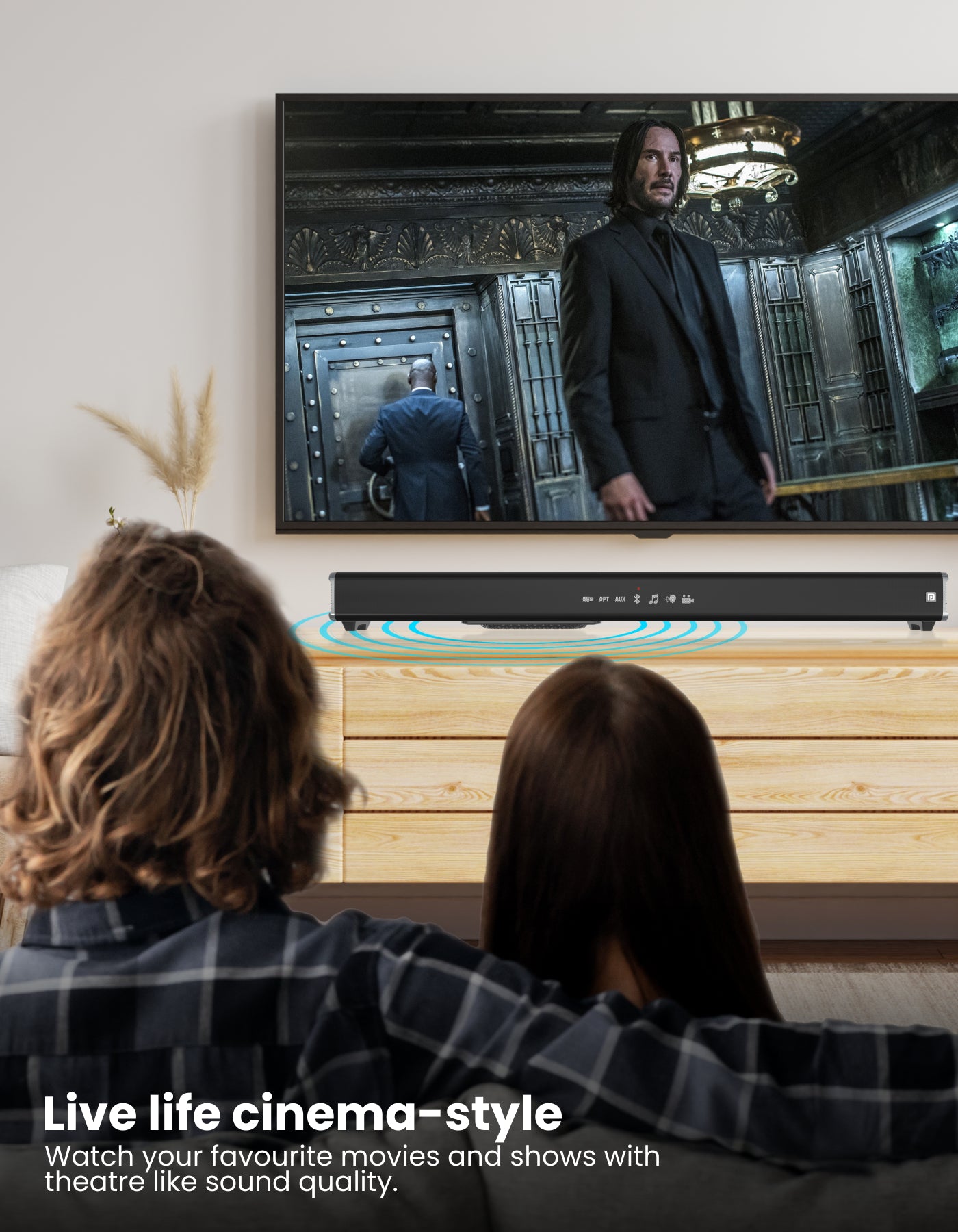 Portronics Sound Slick IV Sound bar best finishing bluetooth soundbar