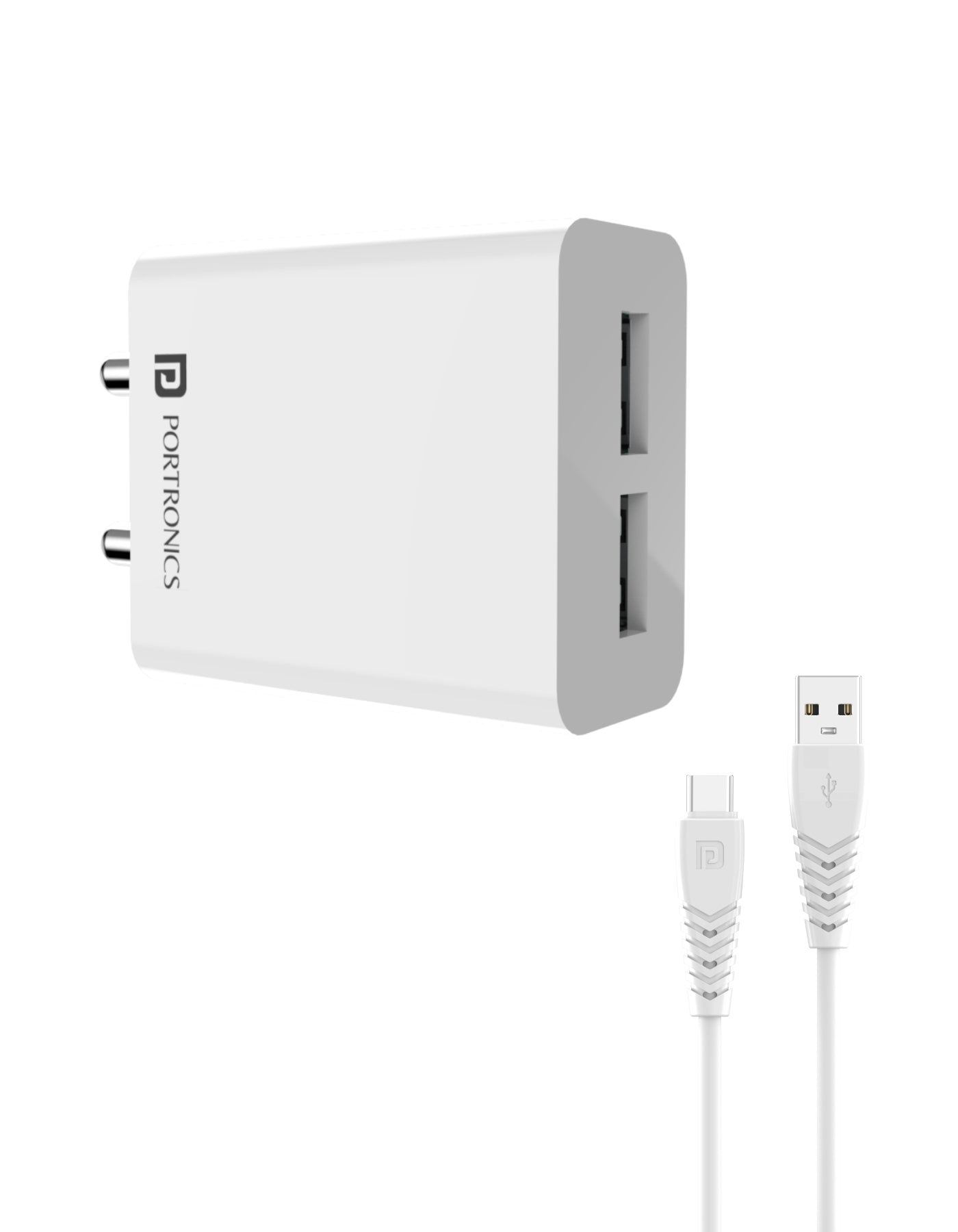 Portronics Wall Charger 12-watt simplified charging