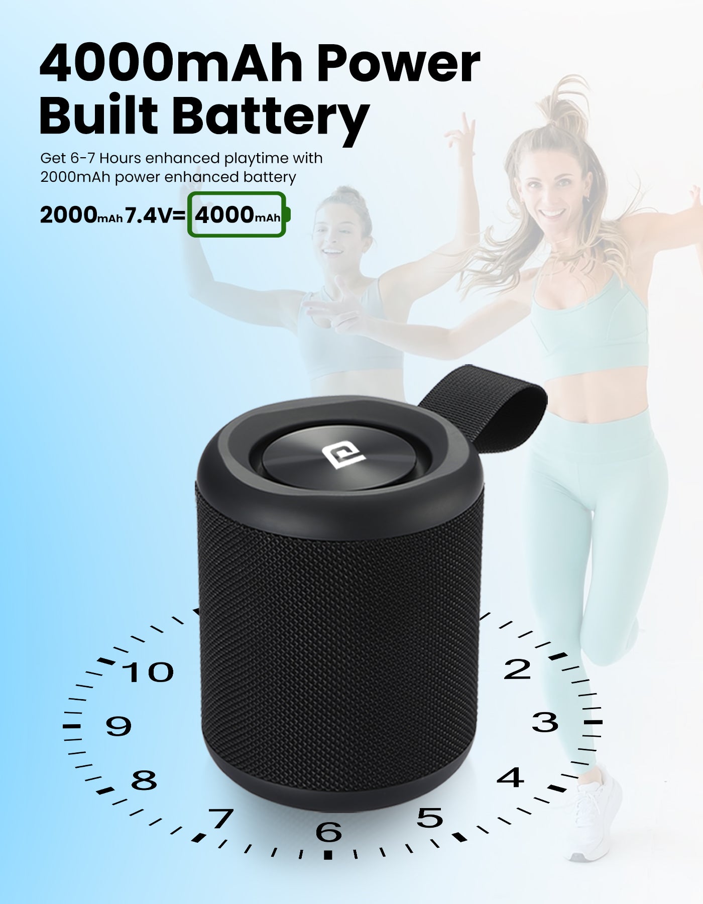 Buy Portronics Sound Drum P 20W Wireless Bluetooth Portable Speaker
