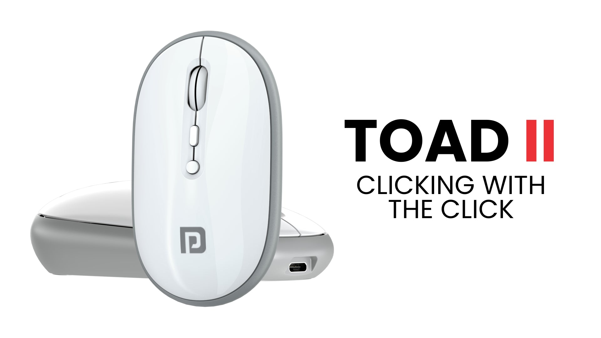 Portronics Toad II Wireless Mouse for Laptop & PC with Type C port| | Best wireless mouse| Bluetooth mouse under 1000