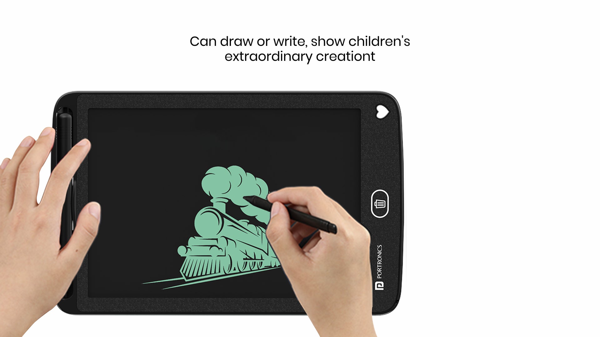 Ruffpad 8.5M LCD Multi-Colour Writing Tablet/Pad one click delete
