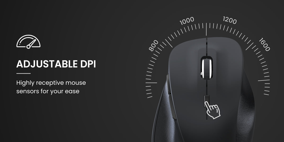 Portronics Toad 24 wireless mouse with adjustable DPI| Best wireless mouse| Bluetooth mouse online