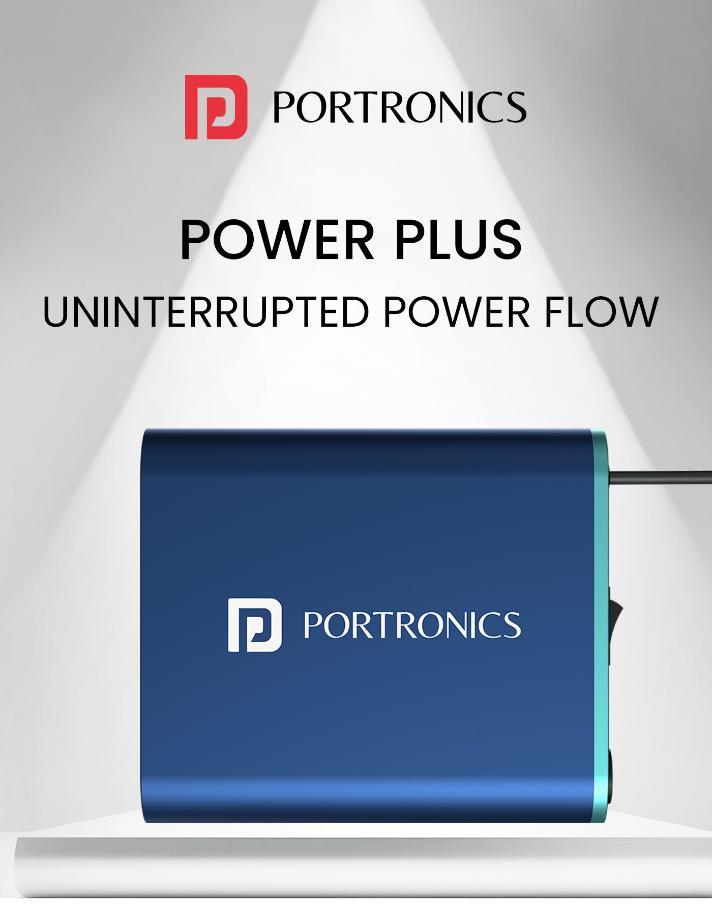 Portronics POWER PLUS 2000mah extended power bank for WiFi router| 12v mini ups support all types of 12v devices