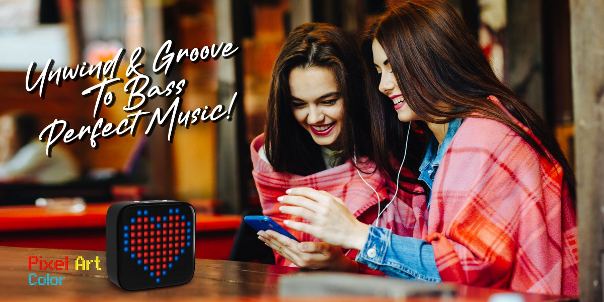 Portronics Pixel Wireless Bluetooth Portable Speaker With Display