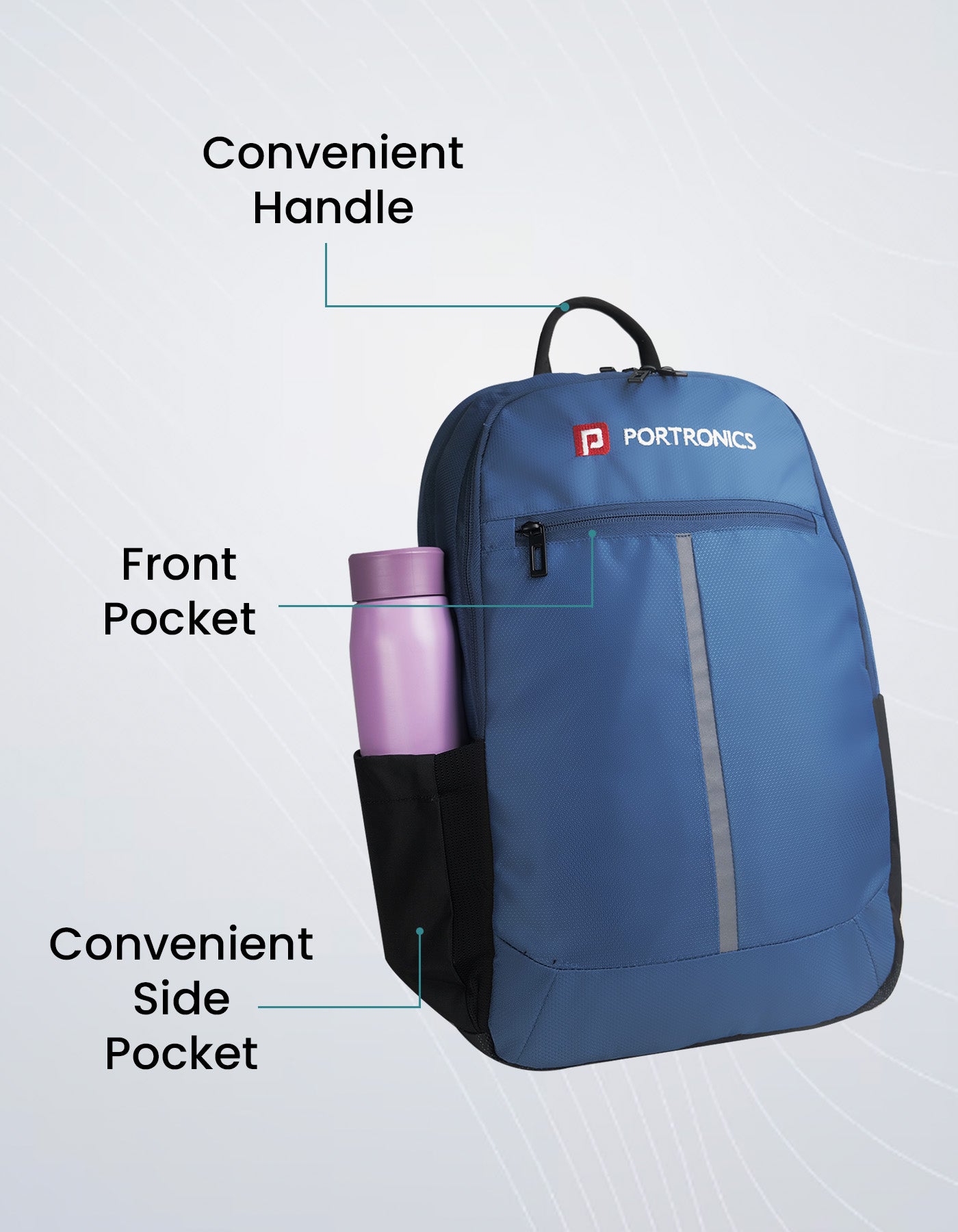 Portronics Byte Laptop Bag & Sleeve fit for all Laptops good material