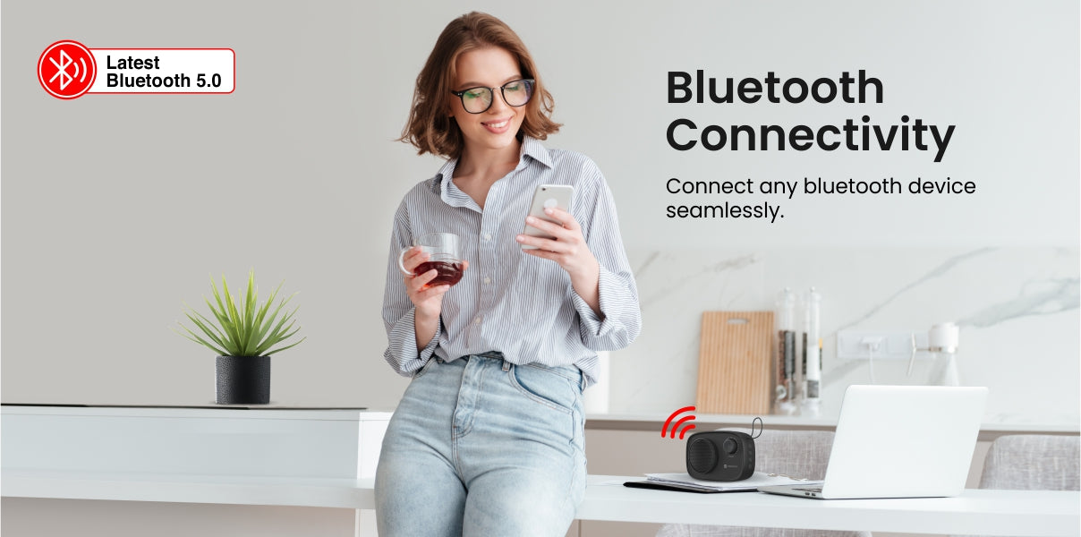 Portronics Pixel 2  Wireless Bluetooth Speaker latest technology