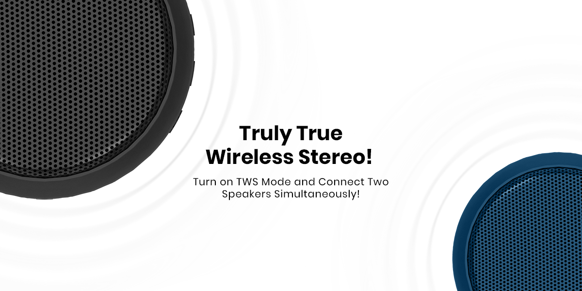 Portronics SoundDrum 1 Bluetooth Speaker with Mic &|  Portable USB speaker with TWS connectivity| mini Bluetooth speaker under 2000