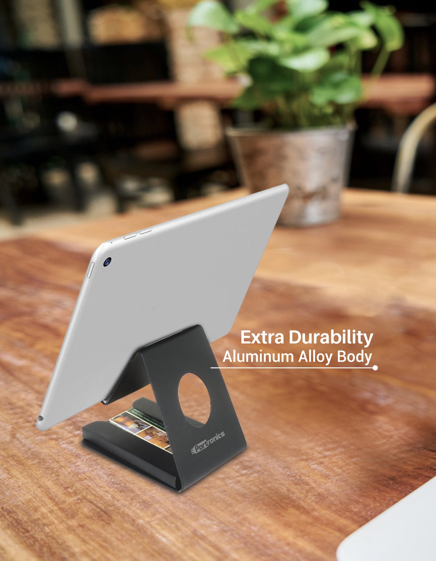 Portronics Modesk Plus : Mobile/Phone Holder Stand easy to use 