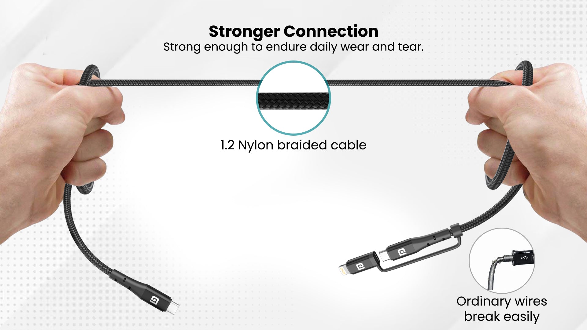 usb type c to lightning cable