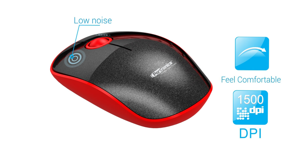 Portronics Key2 Combo Multimedia wireless mouse and keyboard Combo low click noise| laptop keyboard online at discount