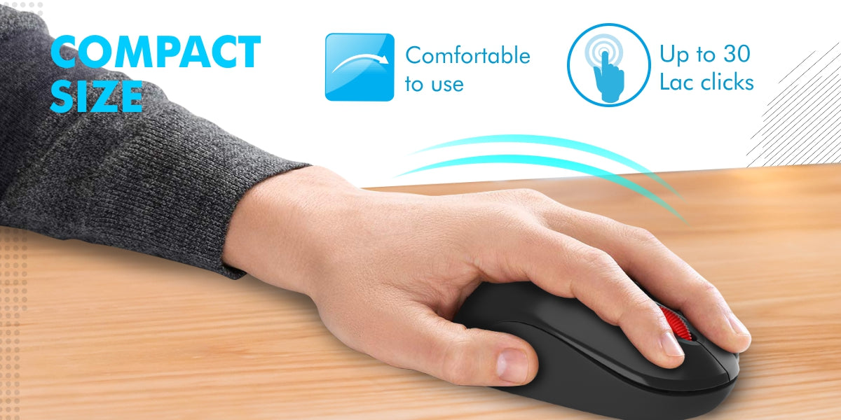 Portronics Toad 12 compact Wireless Mouse 