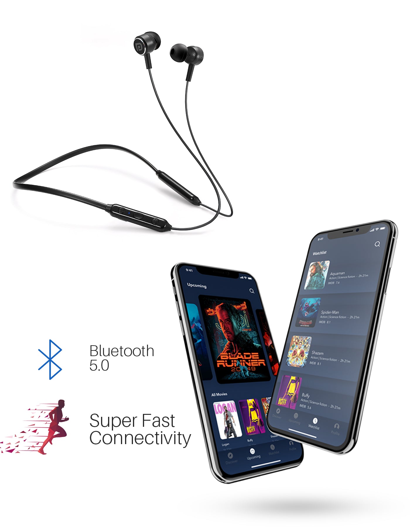 Portronics Harmonics One bluetooth 5.0 fast connectivity