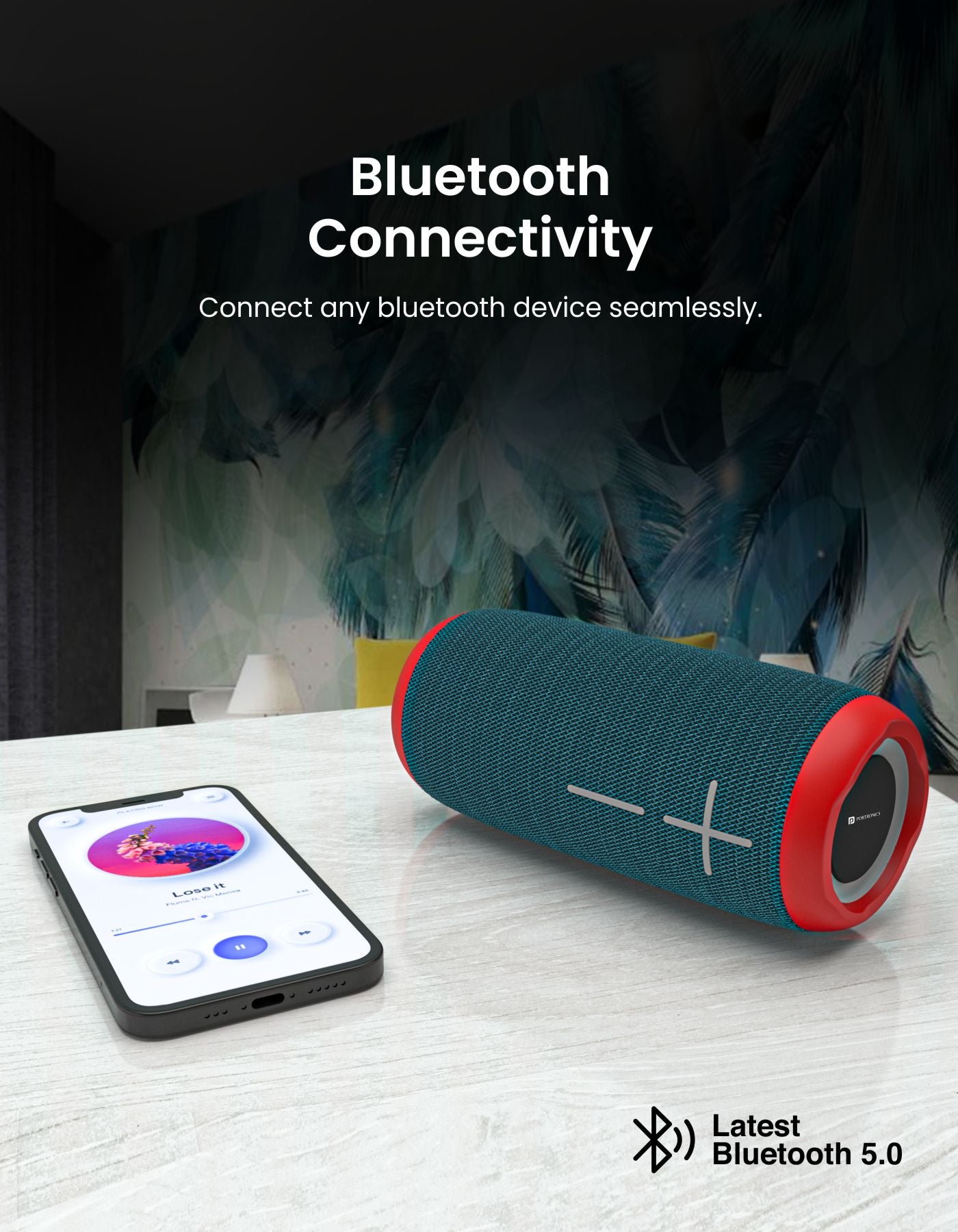 Portronics  Breeze 3 Portable Bluetooth Party Speaker