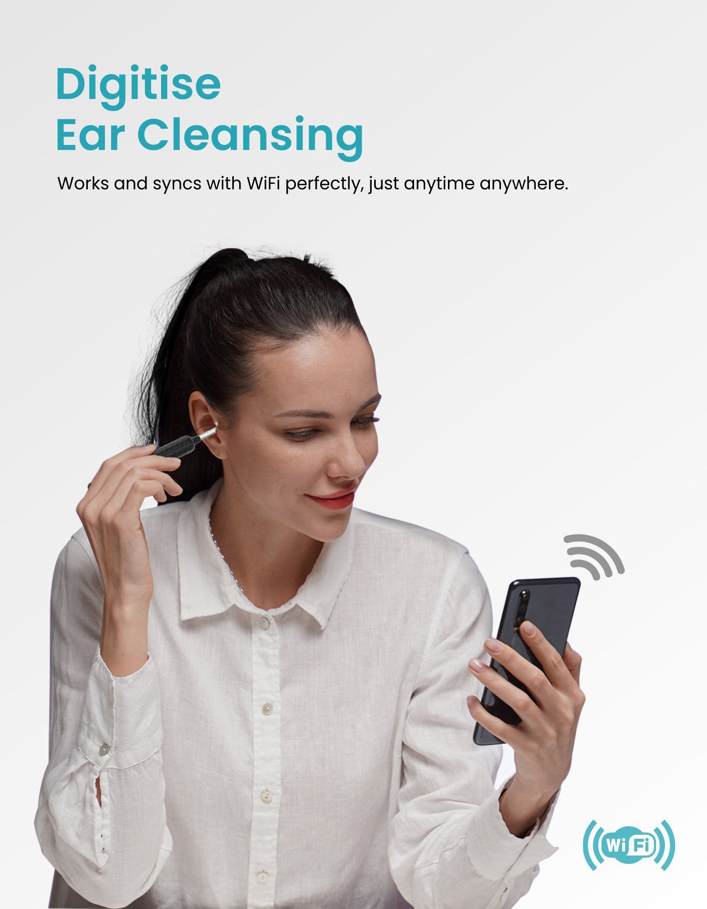 ear cleaner camera with phone connectivity