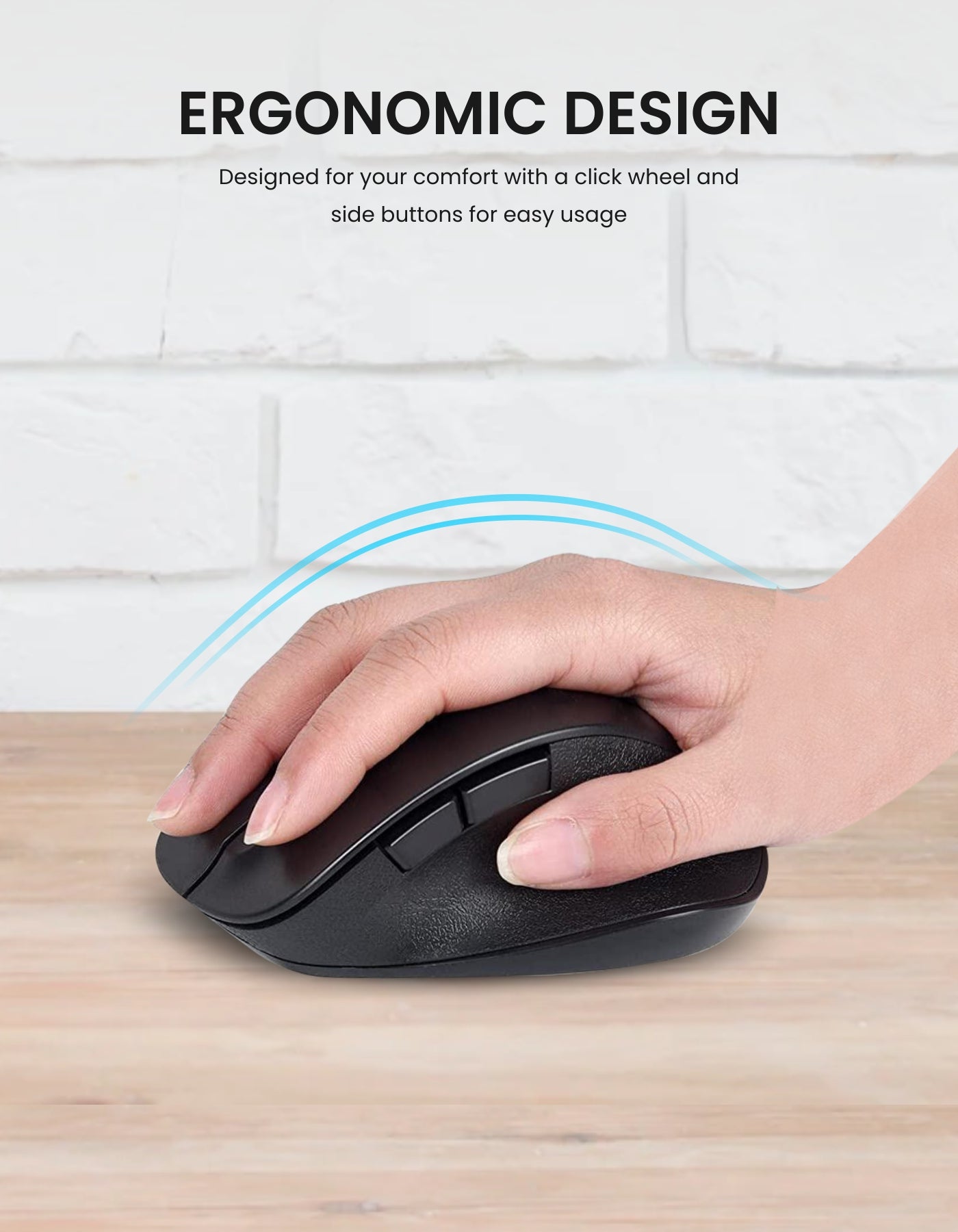 portronics toad 24 wireless mouse easy to use