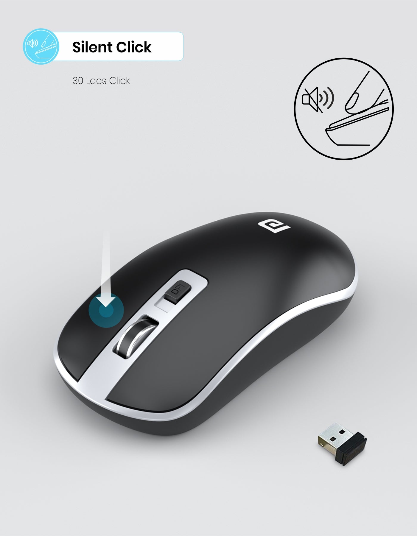 Portronics Toad 14 Wireless Mouse