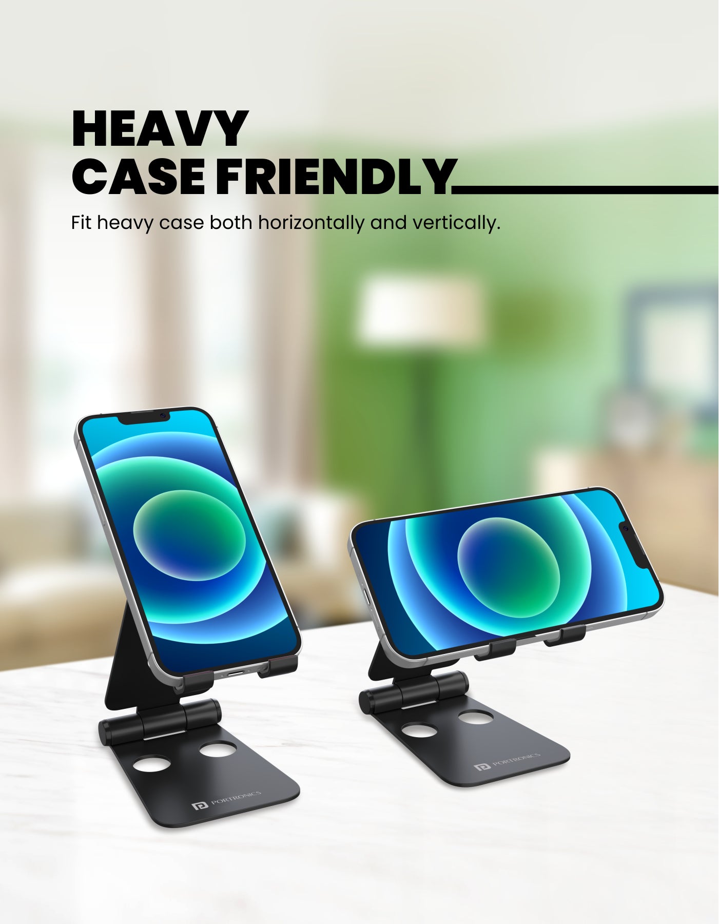 Portronics Modesk Flex Universal Phone/Mobile Stand/holder