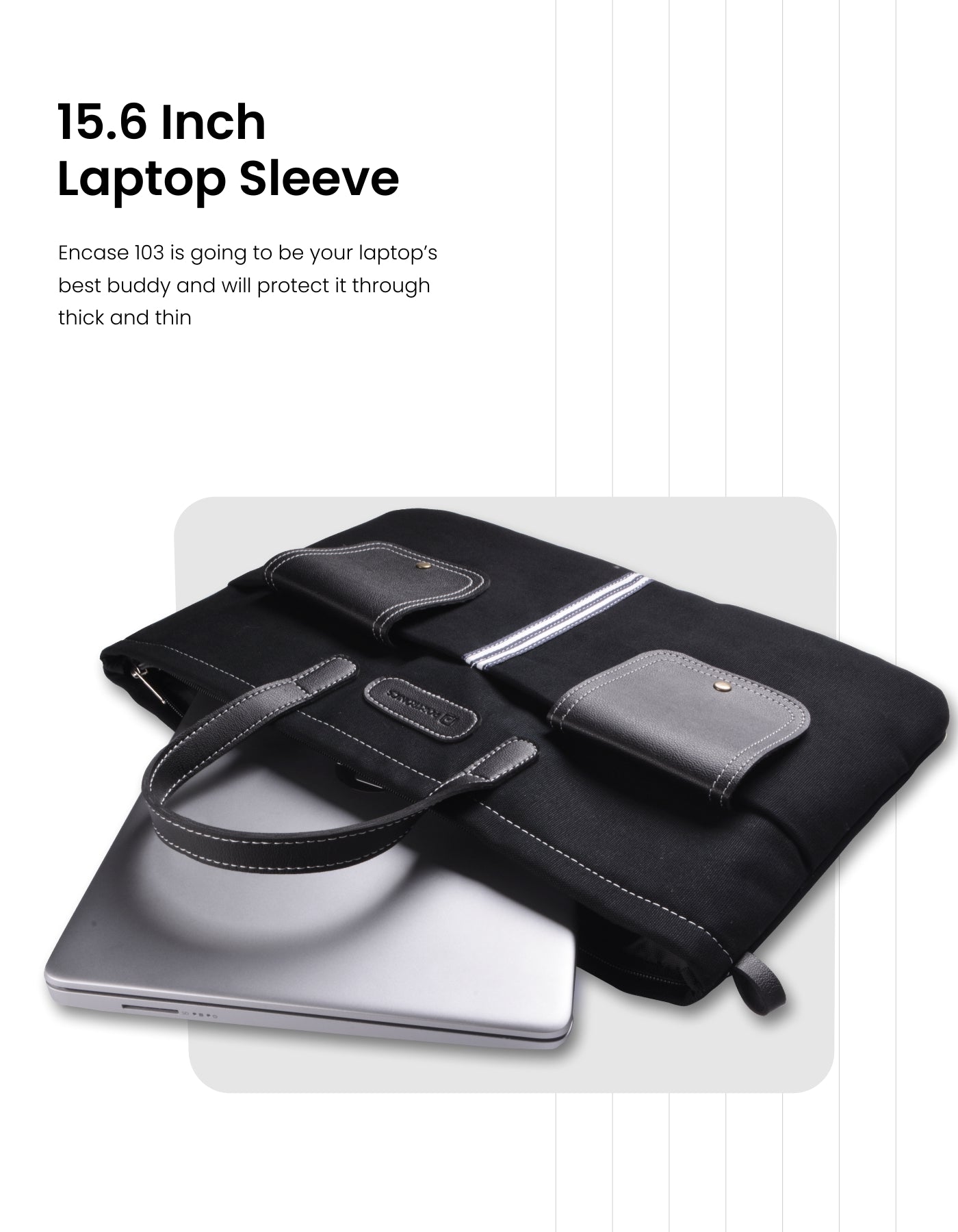 Portronics En Case 103 Laptop Bag & Sleeve fit for all Laptops