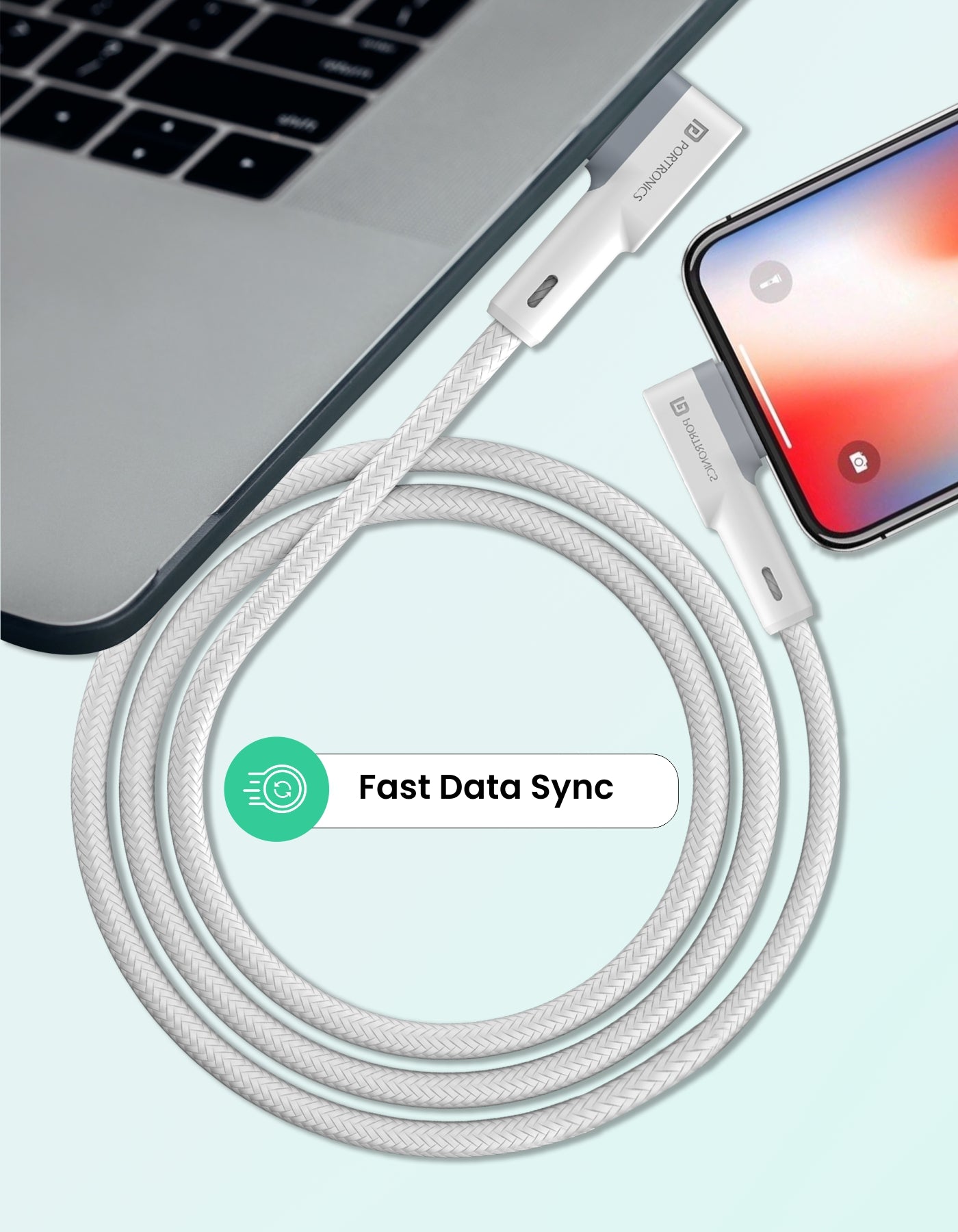 Portronics Konnect L Type C to Type C 60W Charging Cable