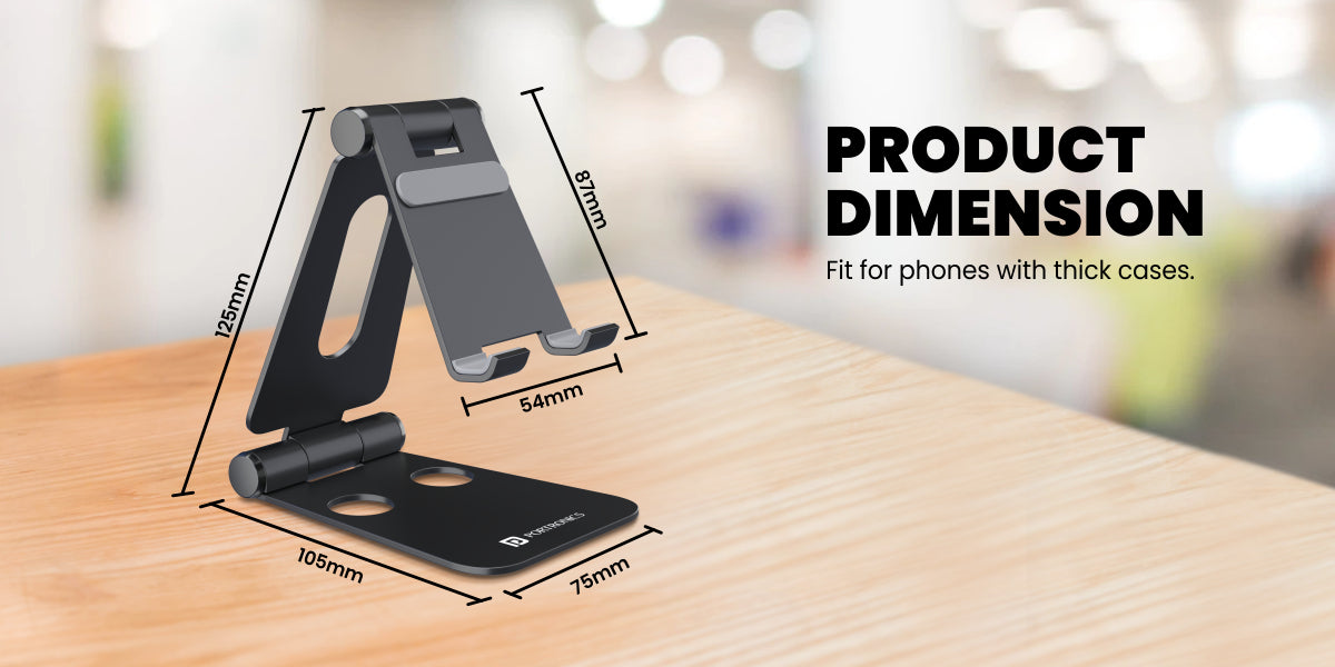 Portronics Modesk Flex Universal Mobile Stand/holder 