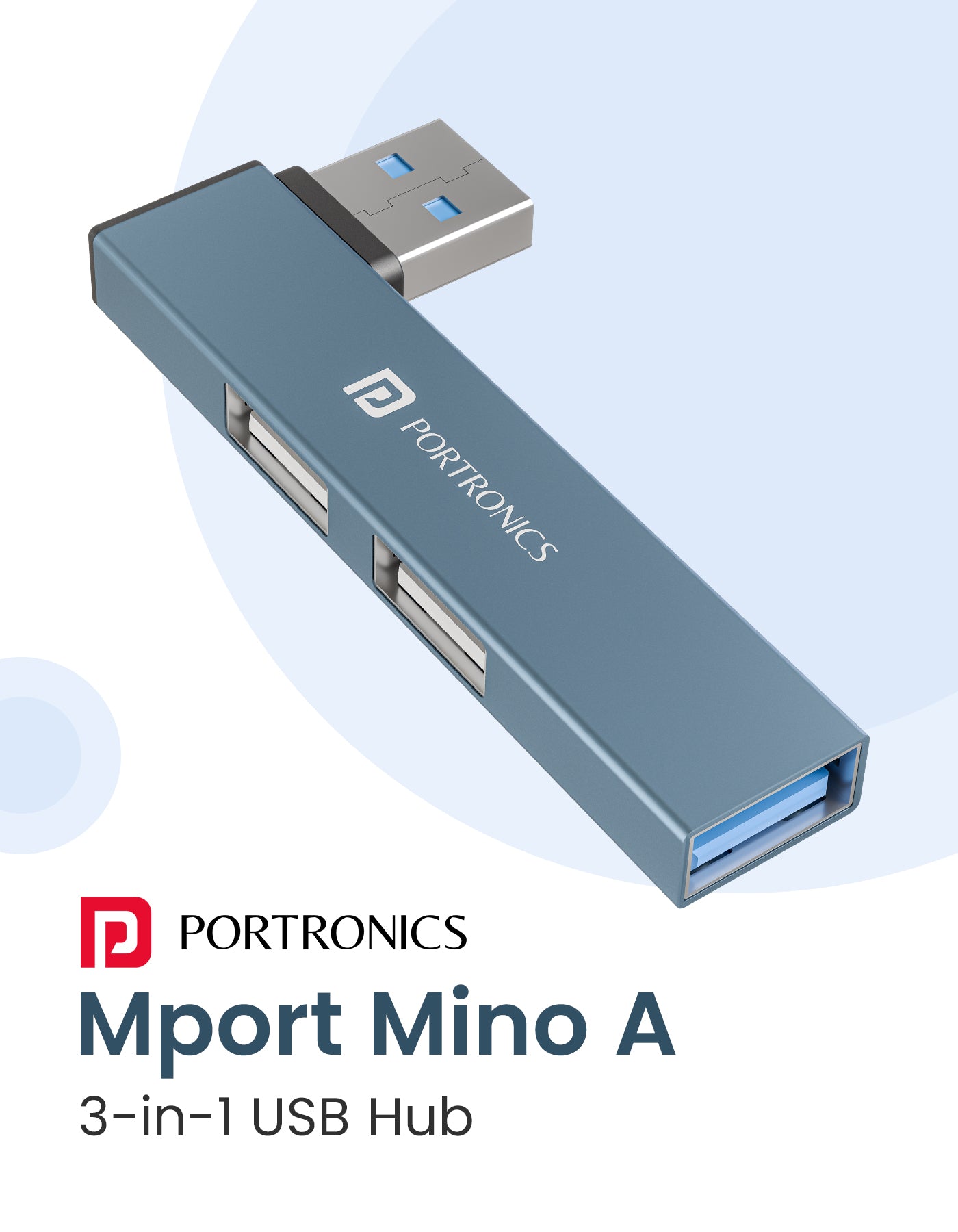 Portronics Mport Mino A, 5-in-1 USB-C Hub, USB-C Hub with HDMI, 4K HDMI Port|Mport Mino A best type c usb hub online