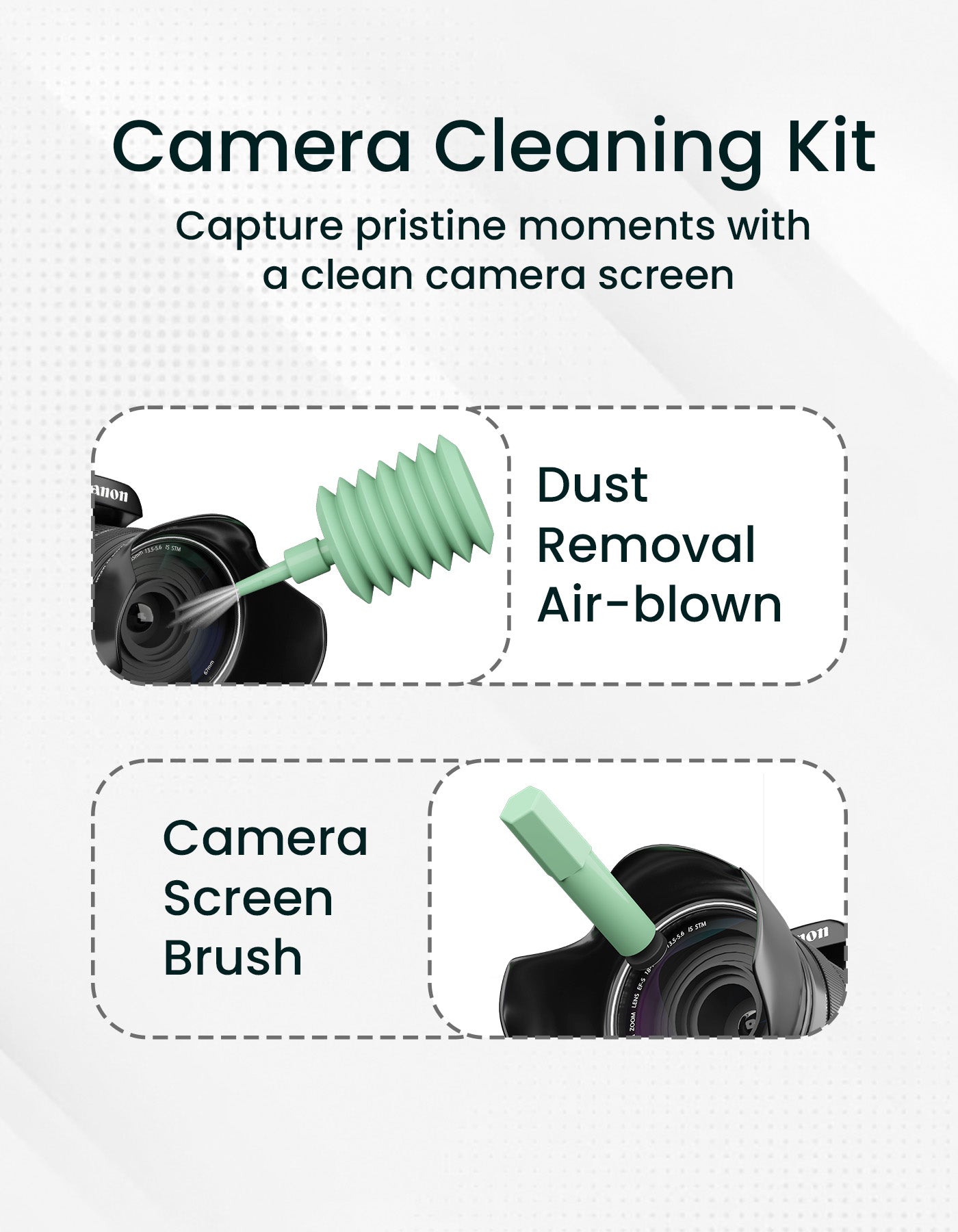 camera lens cleaner kit: portronics clean G
