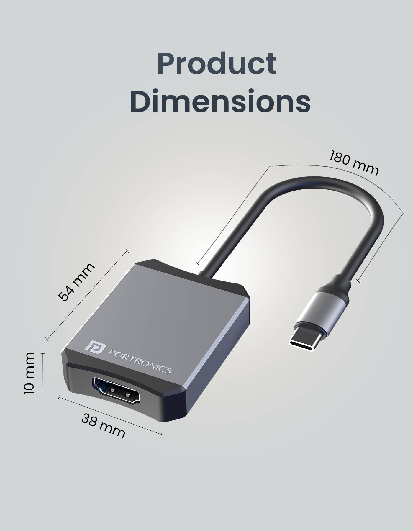 Portronics Mport X1 Ethernet Adapter with dual USB Port