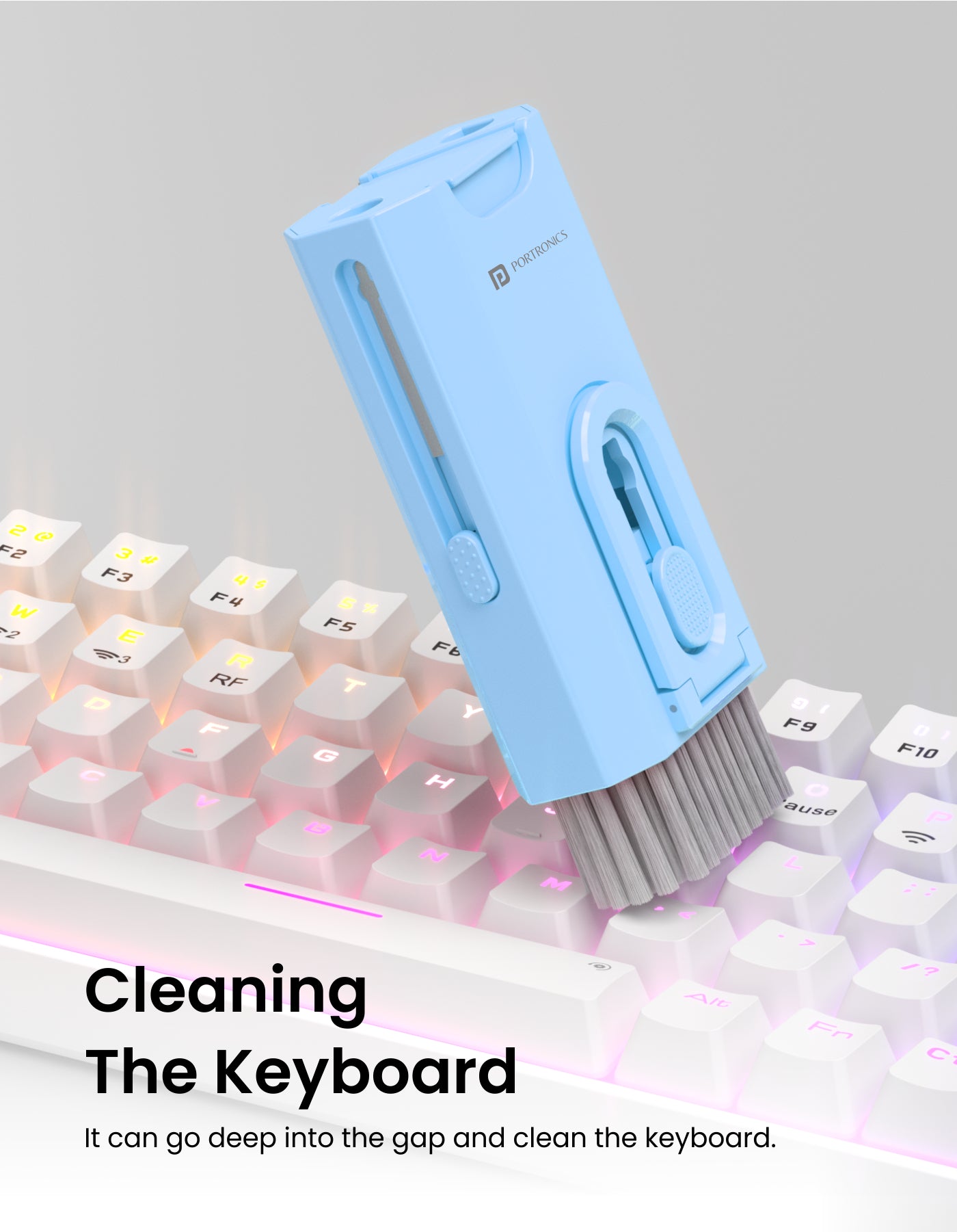 Portronics Clean M Smart keyboard gadget cleaning kit