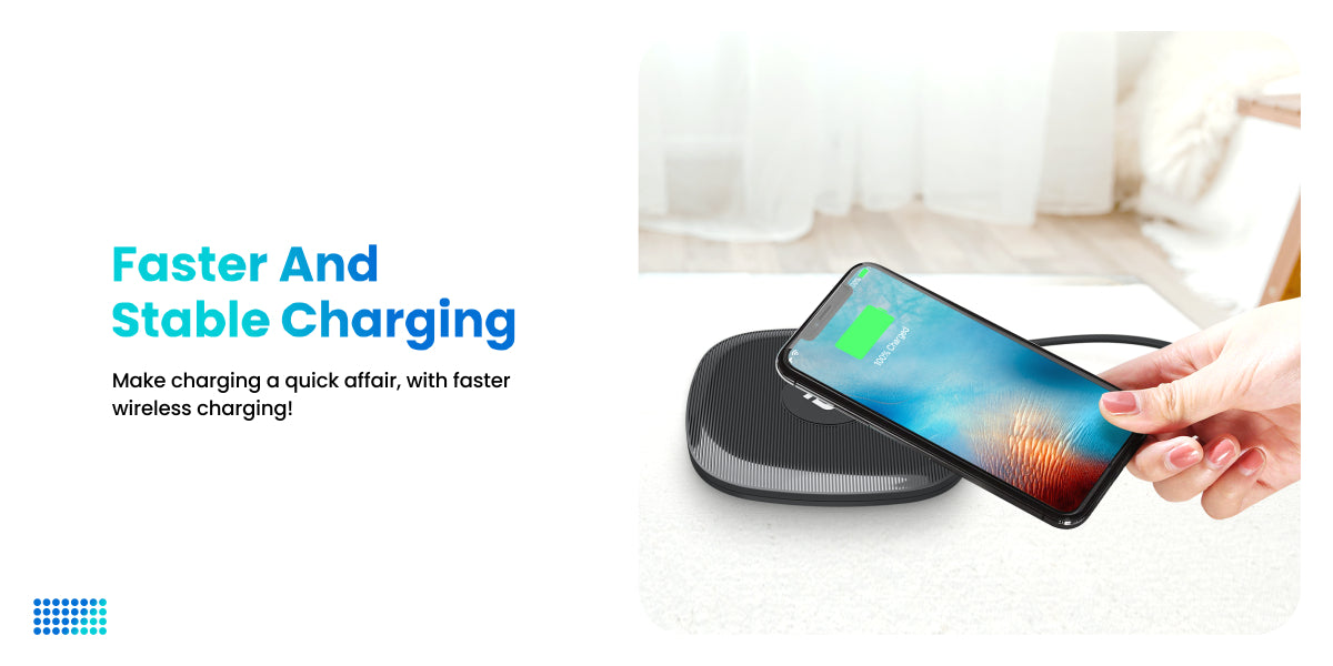 Portronics Freedom One Wireless Mobile Charger Pad