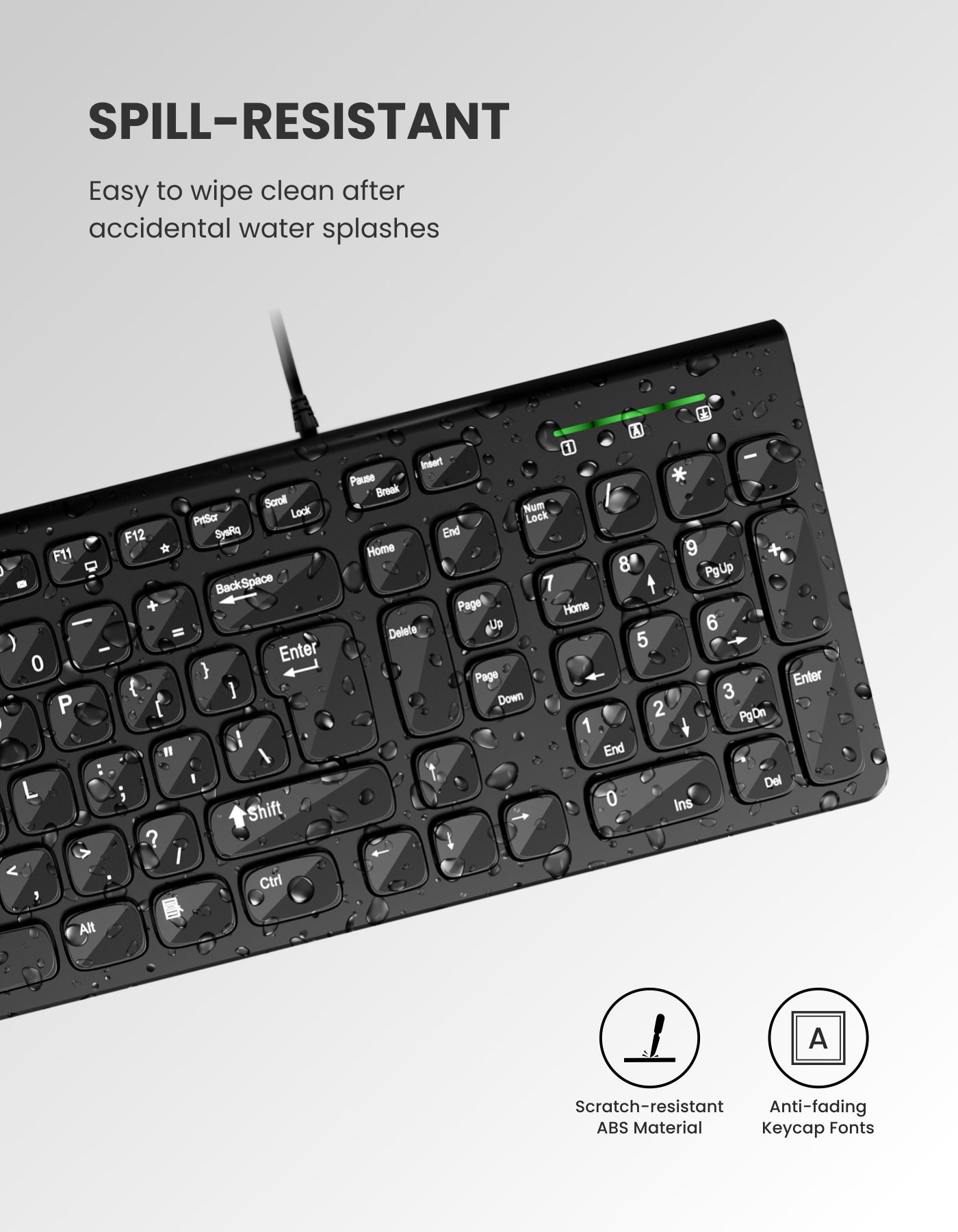 Portronics Ki-Pad2 wired gaming external keyboard  for laptop