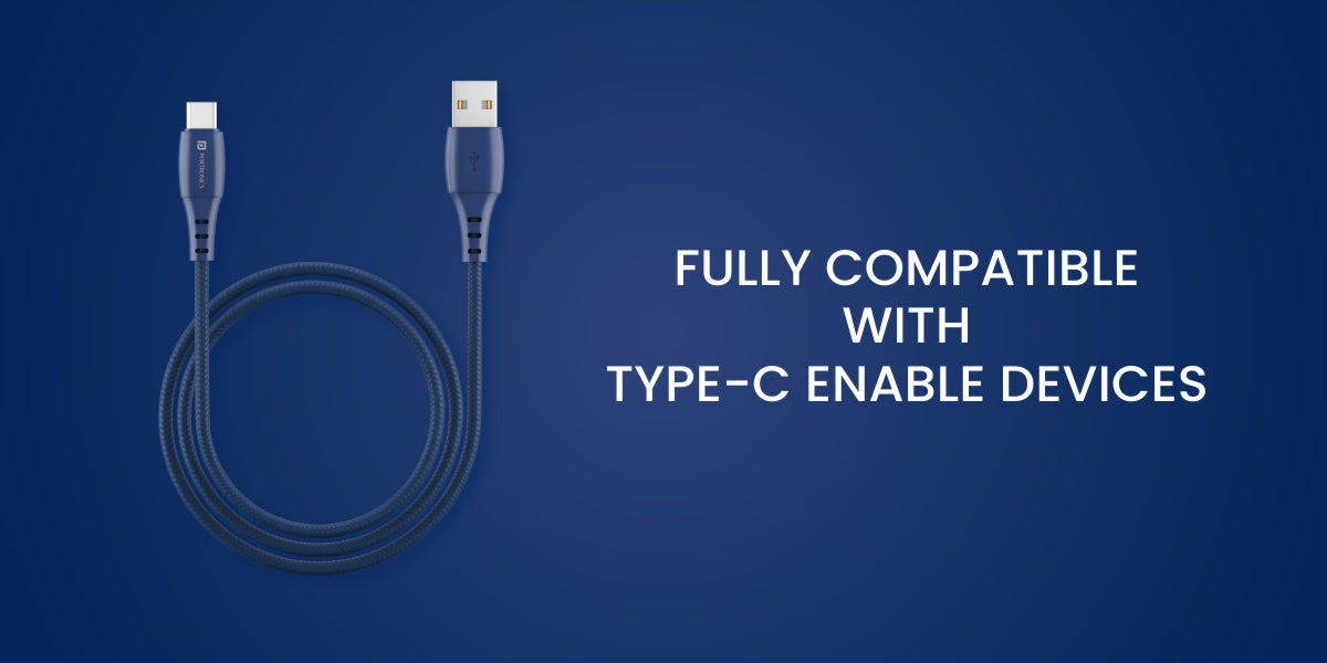 Buy Portronics Type C USB Cables and Connectors at Discount