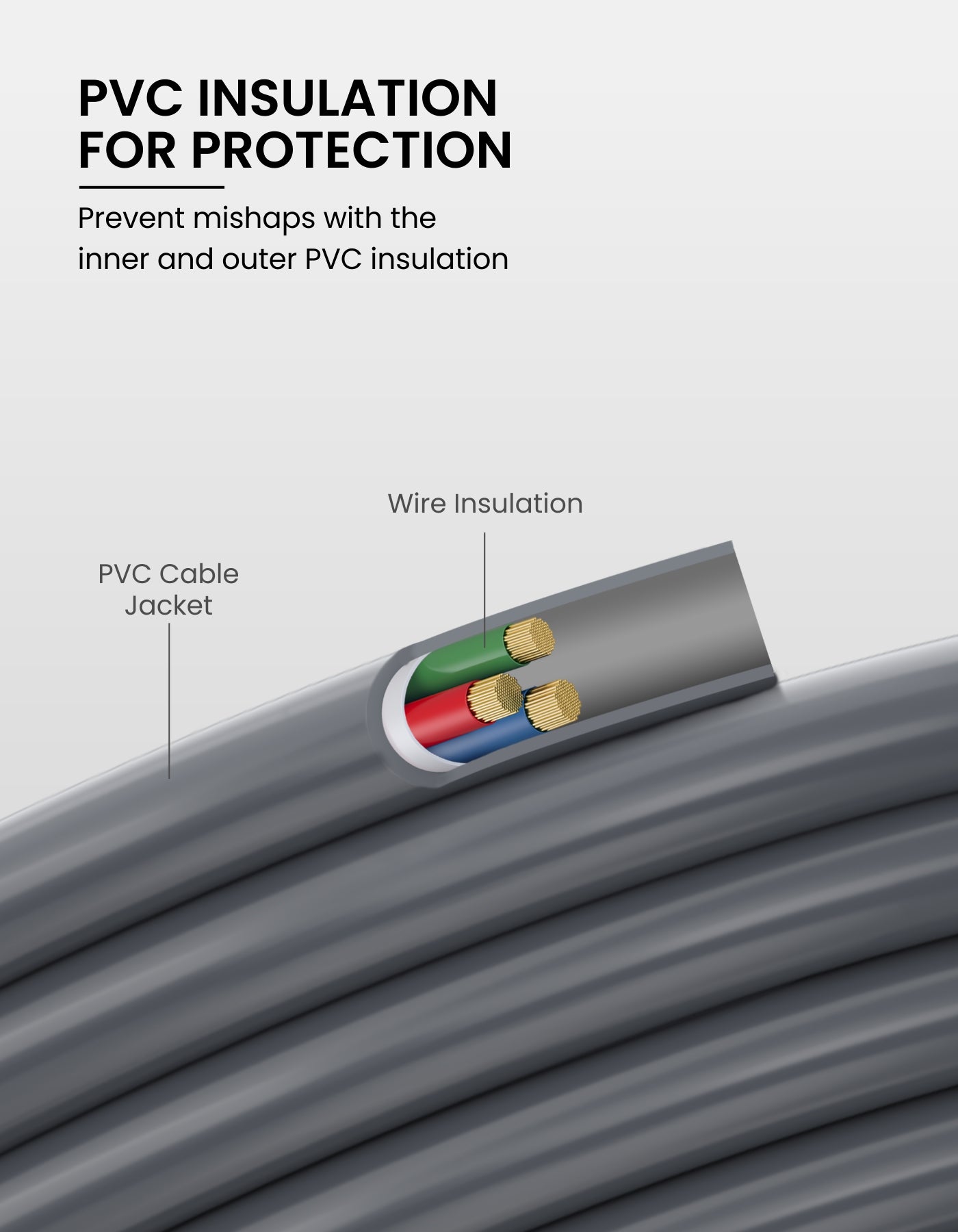 Portronics Konnect G1 3-Prong Power Connector PVC protection