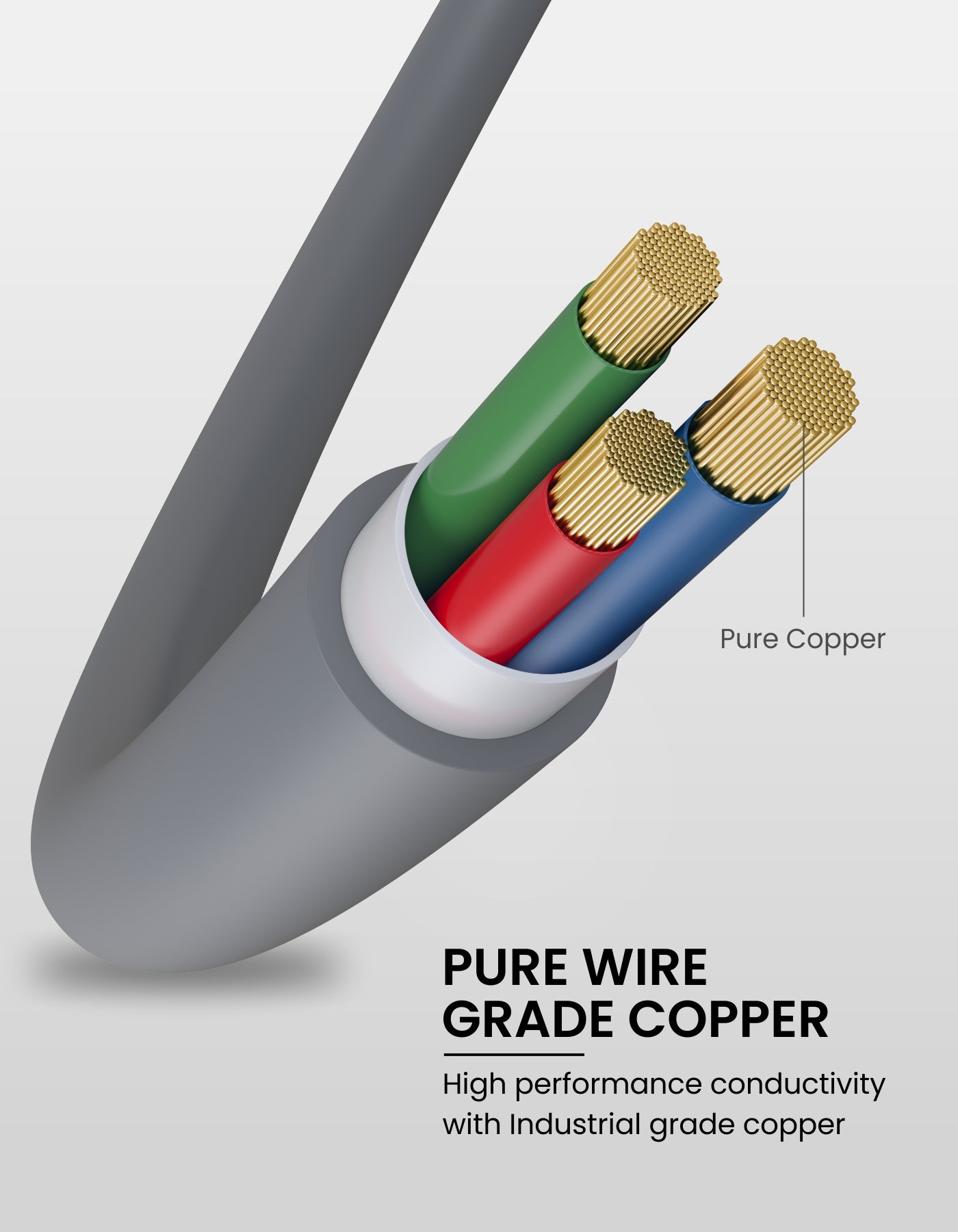 Portronics Konnect G1 3-Prong Power Connector