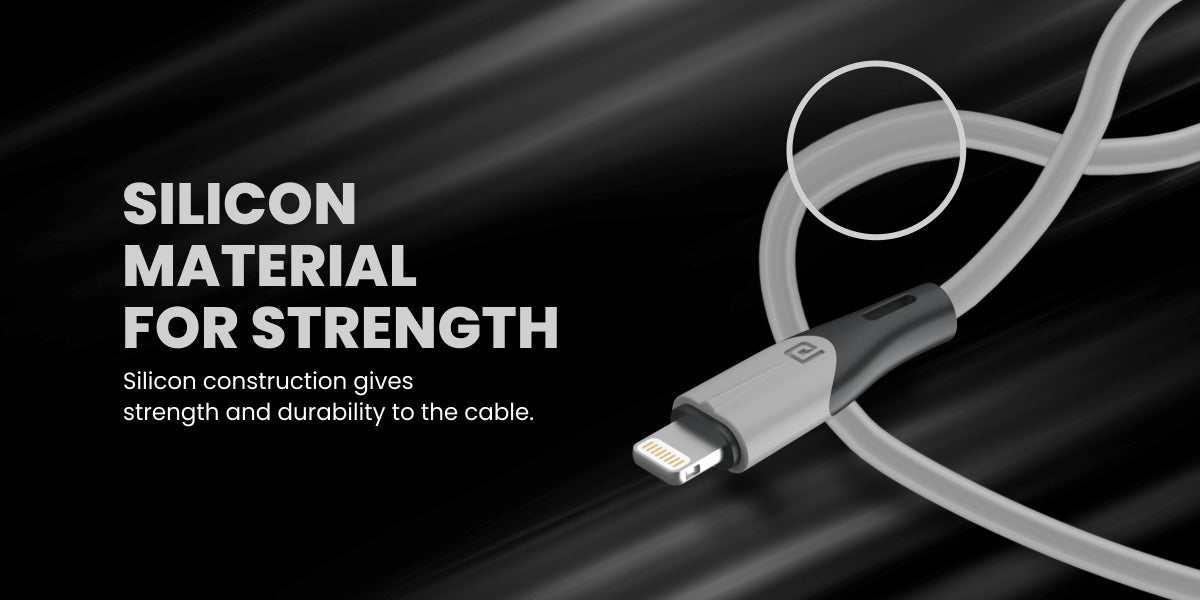 Portronics Konnect Way 8 Pin USB Charging Cable for Iphone