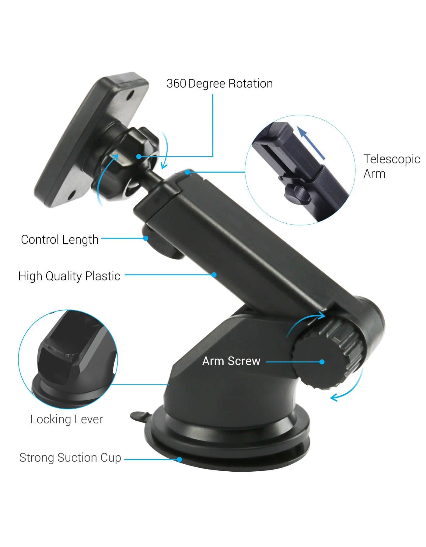 Label parts of portronics Mogun