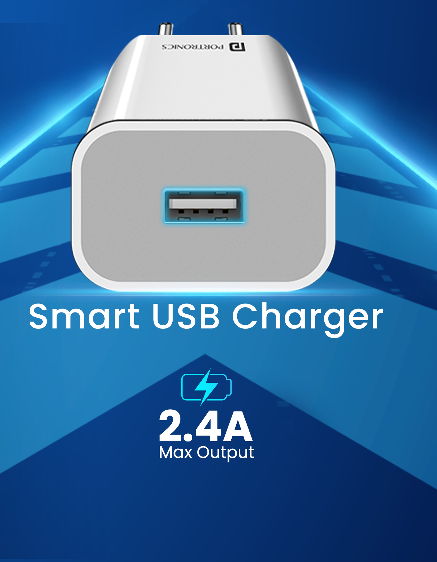 Adapto 12 - 12W Type-C PD Charger/Adapter with Fast Charging can charge android as well as I phone