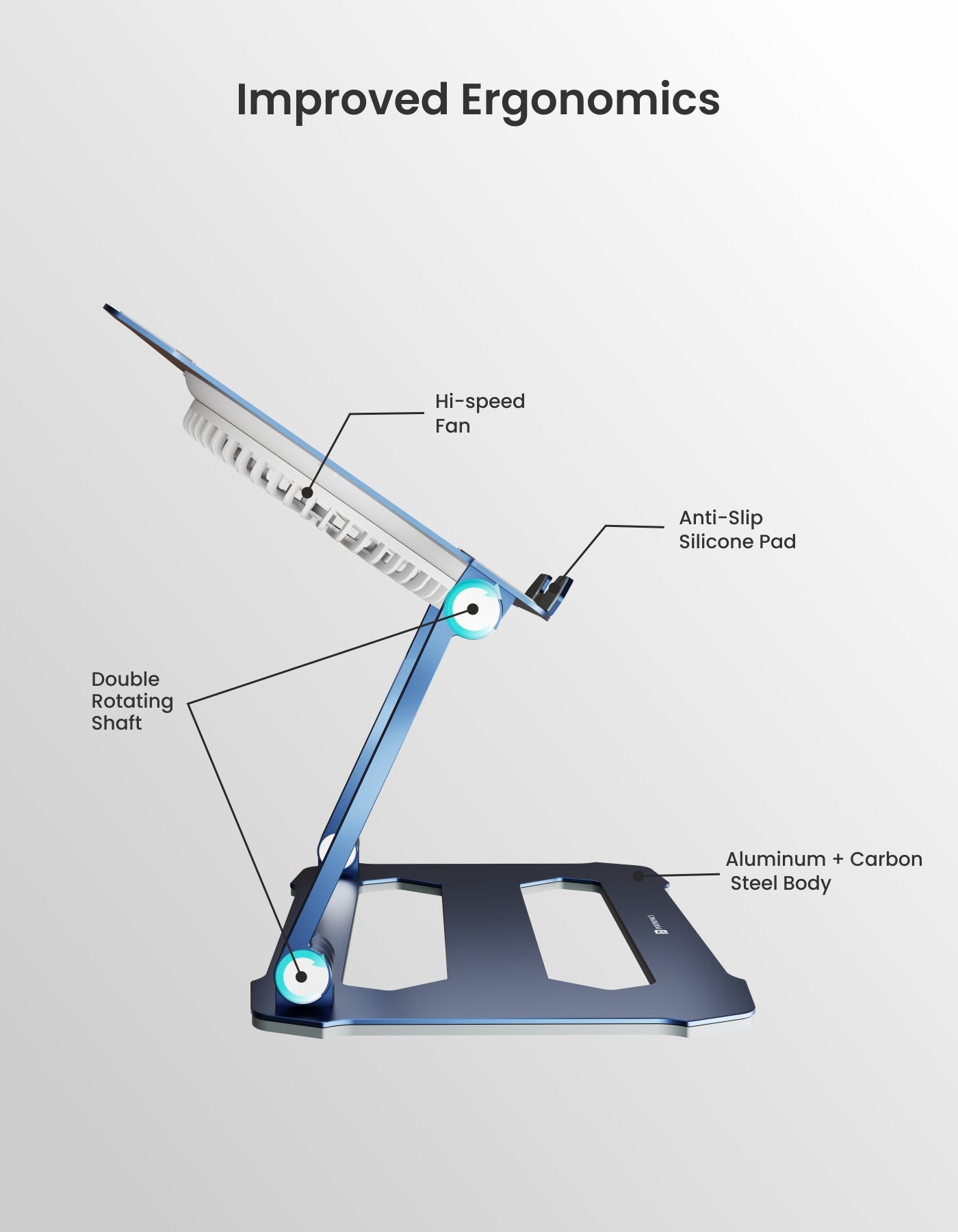 Supports a maximum weight of 9.9 kg